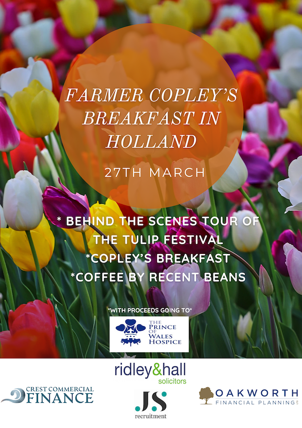 Poster Breakfast in Holland with Farmer Copley's